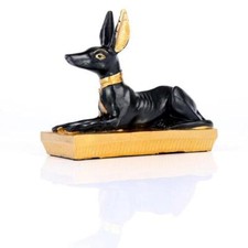 Anubis liegend Schwarz und
