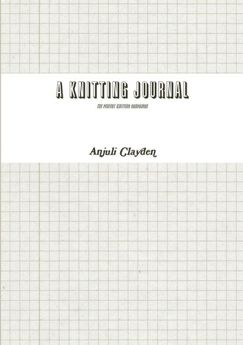 Knitting journal anjuli - journal,