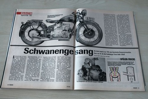 Motorrad 1990 imperia 500 - motorrad, 10/1990
