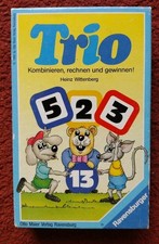 Trio - Kombinieren, rechnen und gewinnen - Ravensburger Spiel Vollständig 1989