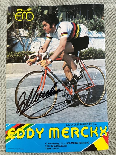 Eddy merckx autogrammkarte - merckx,