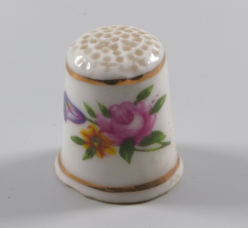 Porzellan fingerhut blumen - porzellan,