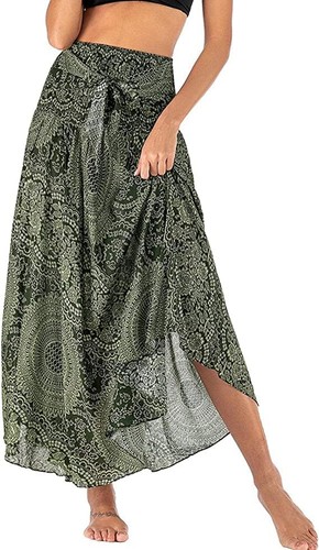 Maxirock chiffon damen - maxirock,
