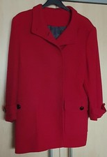 FABIANI - Mantel Jacke - rot -