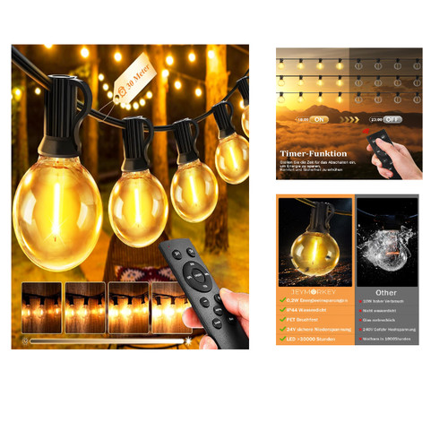 Lichterkette außen led - lichterkette,