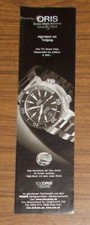 Seltene Werbung ORIS TT1 DIVERS TITAN Uhr - High-Mech mit Tiefgang 2004