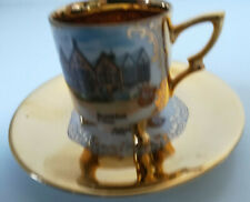 MOKKATASSE - SAMMELTASSE - Andenken - Souvenir - Frankfurt a Main - Goldstaffage