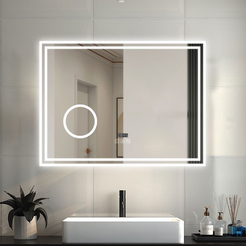 Led badspiegel mit - mit, bluetooth