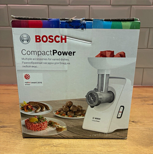 Bosch compactpower fleischwolf - bosch,