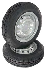 2 x145/80R13 XL 79N Komplettrad Stema usw Anhänger Rad Felge 4x13 ET30 LK 4x100