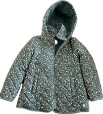 Mädchen Steppjacke Blumen Gr