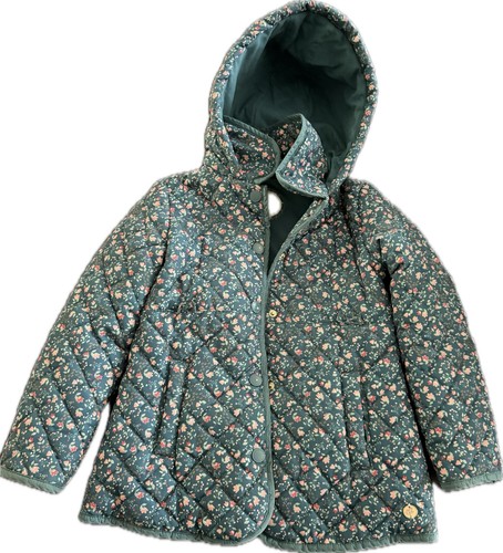 Mädchen steppjacke blumen - mädchen, gr