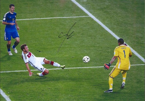 Mario gotze handsigniertes - handsigniertes, a4