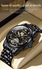 Edelstahl Automatikuhr