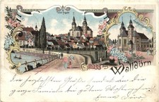 Gruss aus Walldürn - Litho