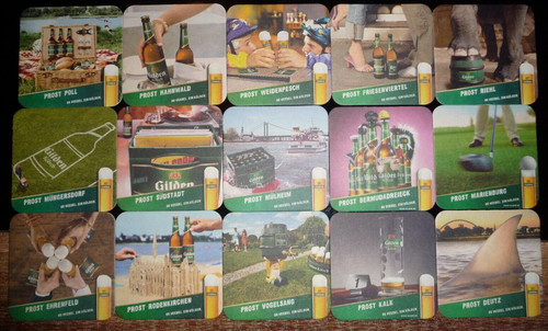Bierdeckel gilden kölsch - 15,