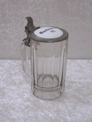 Mjxkk8 antiker glas bierkrug - antiker,