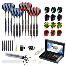 12 Dartpfeile Set Dartpfeile Soft für Elektronische Dartscheibe + 50 Dartspitzen