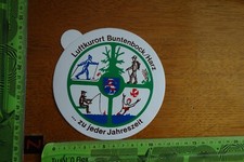 Alter Aufkleber Reise Stadt