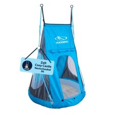 Hudora Zeltüberzug Cosy Castle 72154 für Nestschaukel 90cm Ø Blau/Grau