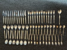 Silberbesteck Konvolut Kg Silber Besteck Versilbert Silberschrott 2Kg