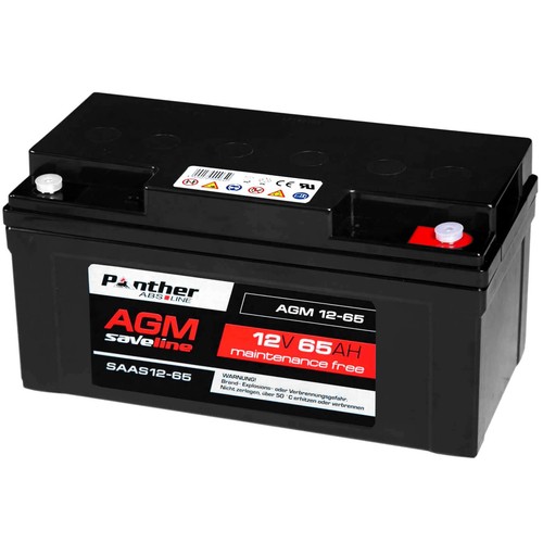 Panther bleiakku agm 65ah - agm, 12v