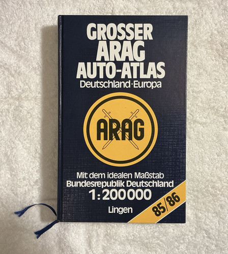 Großer arag auto atlas - großer, auto-atlas
