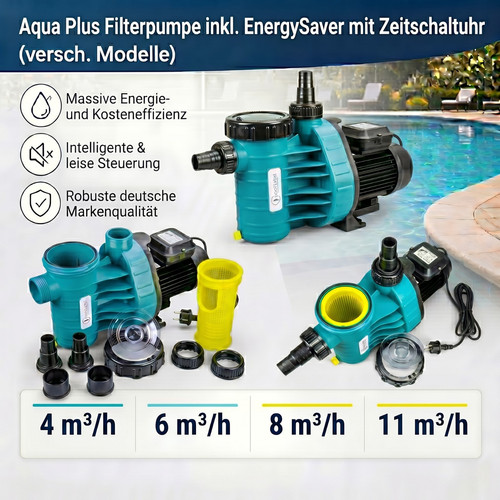 Spar set aqua plus poolpumpe - spar-set,
