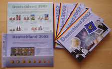 BRD Deutschland 2002 3,88 € KMS PP Cent - 2 Euro Deutsche Post Satz komplett A-J
