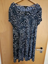 Damen Blumenkleid gr xl Blau