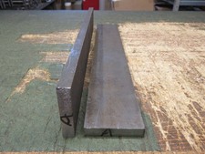 2 Flach-Stahl 50mm x 10mm S235JR 1.0038 L 400mm massiv NeuR