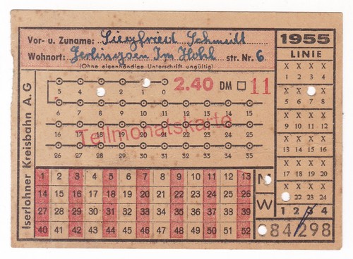 Teil monatskarte fahrkarte - teil-monatskarte,