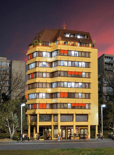 Kibri 38218 hochhaus - kibri, h0
