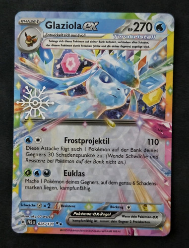Pokémon tcg glaziola - pokémon, ex