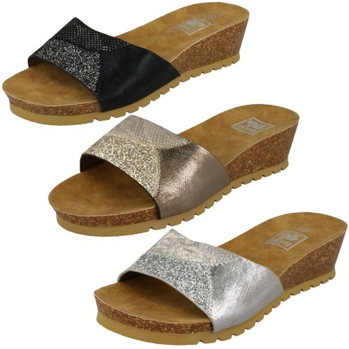 Damen kork wedge - damen, sandalen