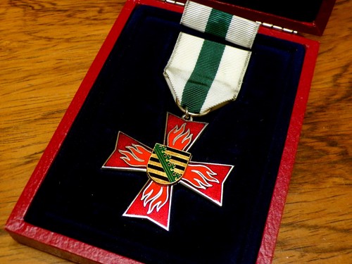 Sachsen feuerwehr ehrenzeichen - sachsen, feuerwehr-ehrenzeichen
