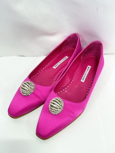 Manolo blahnik flache pumps - manolo,