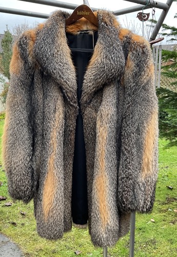 Grissfuchsjacke pelzmantel - grissfuchsjacke,