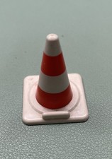Playmobil Baustelle Absperrung Pylone Verkehrsleitkegel - Sehr Guter Zustand