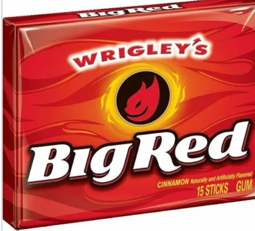 Wrigley big red kaugummi - red,