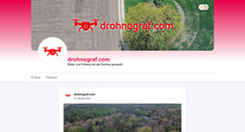 drohnograf.com / Drohne / Fotograf / Webseite / Domain / Projekt / Logo