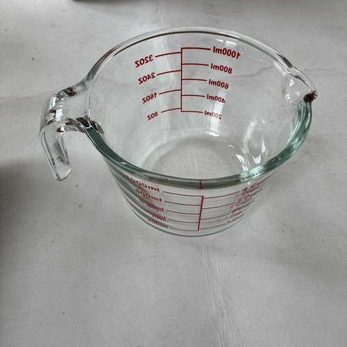 Relaxdays messbecher aus glas - messbecher,