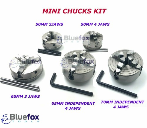 Mini drehfutter kit - 5x, mini-drehfutter-kit
