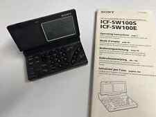 Sony ICF-SW100 Weltempfänger – Kompakt und leistungsstark (Lautsprecher defekt)