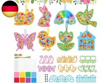 Fensterbilder frühling ostern - fensterbilder, frühling,ostern