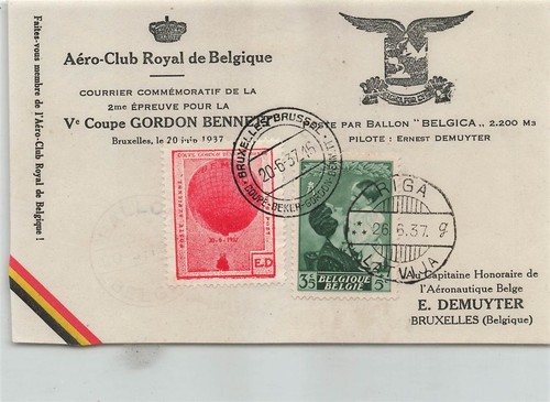 120764 belgien luftpost - 120764), 1937