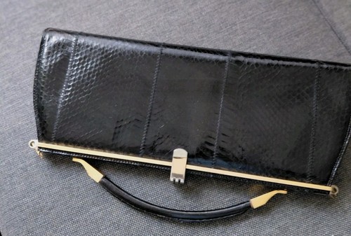 Schwarze damen tasche echte - schwarze, tasche.