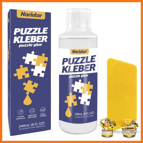 Puzzle kleber transparent mit - transparent,