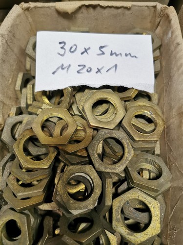 20x sechskantmutter m20x1 - sechskantmutter,