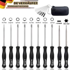 10x Vergaser Schraubendreher Einstellwerkzeug Set Für Motorsägen Kettensäge -